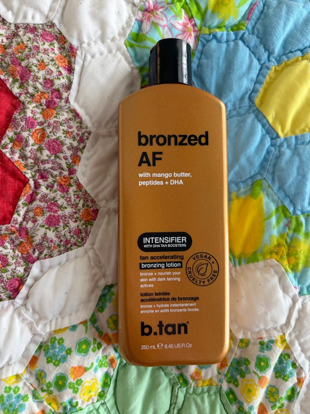 b.tan bronzed AF Intensifier Bronzing Lotion